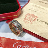 Front view of Cartier unisex jewelry piece