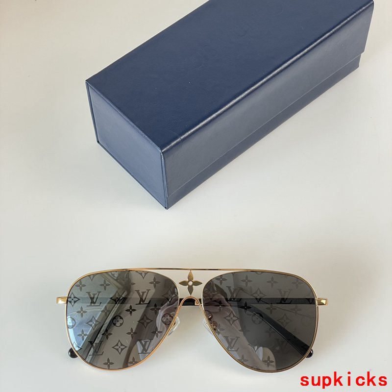Full view of Louis Vuitton unisex sunglasses