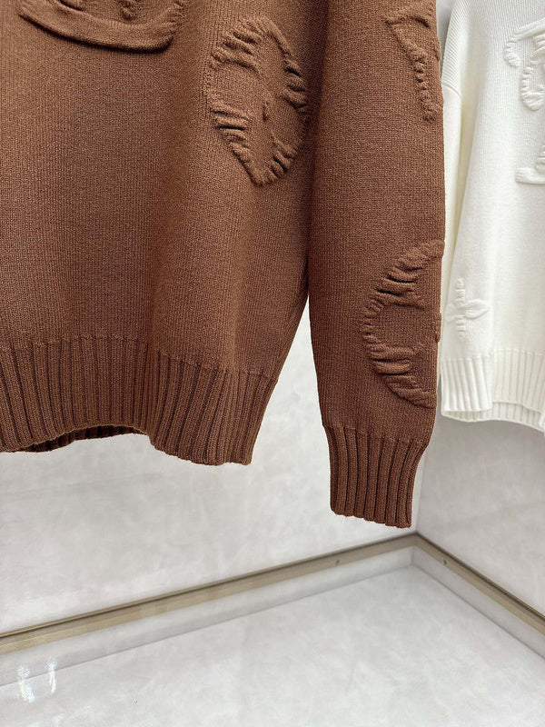 Front view of Louis Vuitton luxury clothing with tailored silhouette