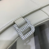 Classic Vegan Leather Handbag - Modern Structured Build | Women's Statement Accessory #535 - interior view (image 6) of designer-inspired handbag