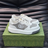 Gucci bold contrast luxury sneakers view 7 sleek tonal finish
