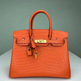 Close-up detail of streamlined bag design