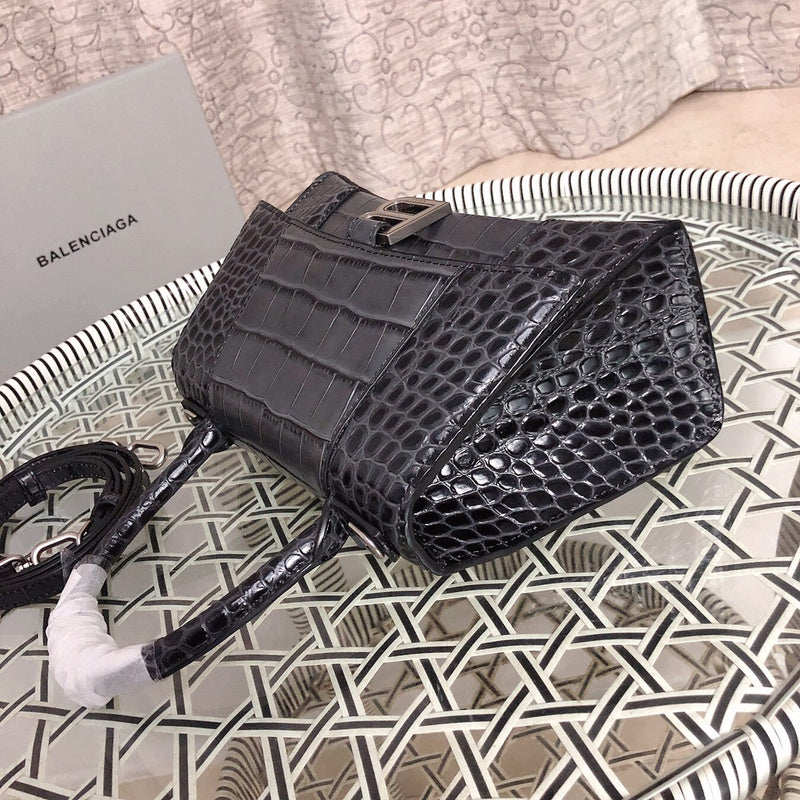 Back view of refined signature women's handbag – women's designer-style accessory