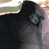 Close-up detail view of Burberry unisex cap
