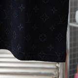 Back view of Louis Vuitton cotton t-shirt with logo-detail design