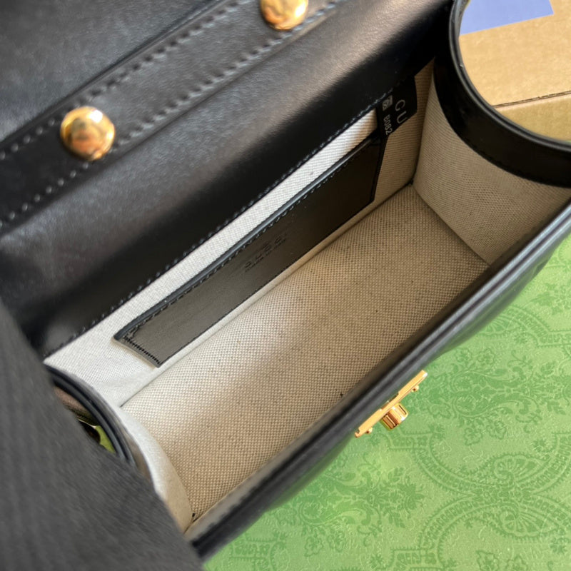 Close-up detail of clean-lined bag design