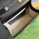 Close-up detail of clean-lined bag design