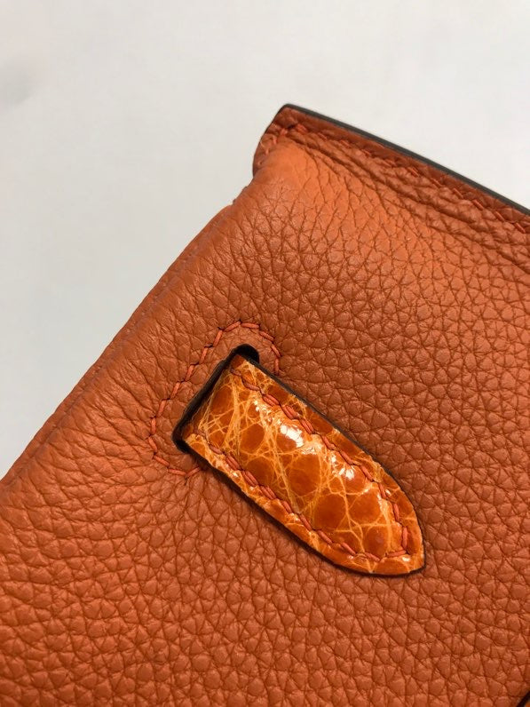 Interior view of modern premium bag
