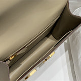 Streamlined handbag styled for everyday wear