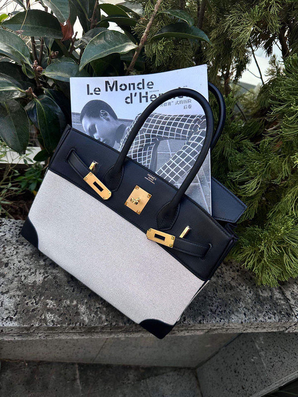 Close-up detail of tailored bag design