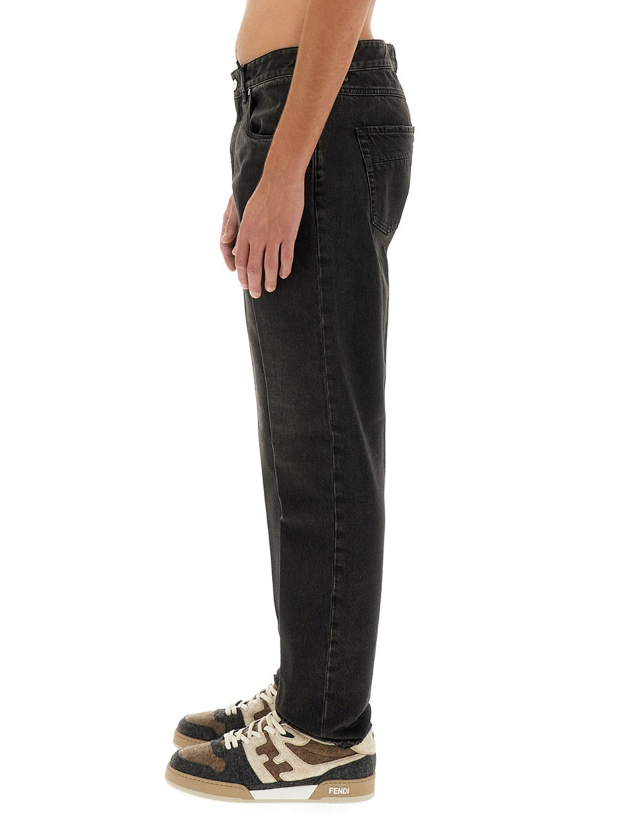 Fendi premium pants detail and craftsmanship close-up