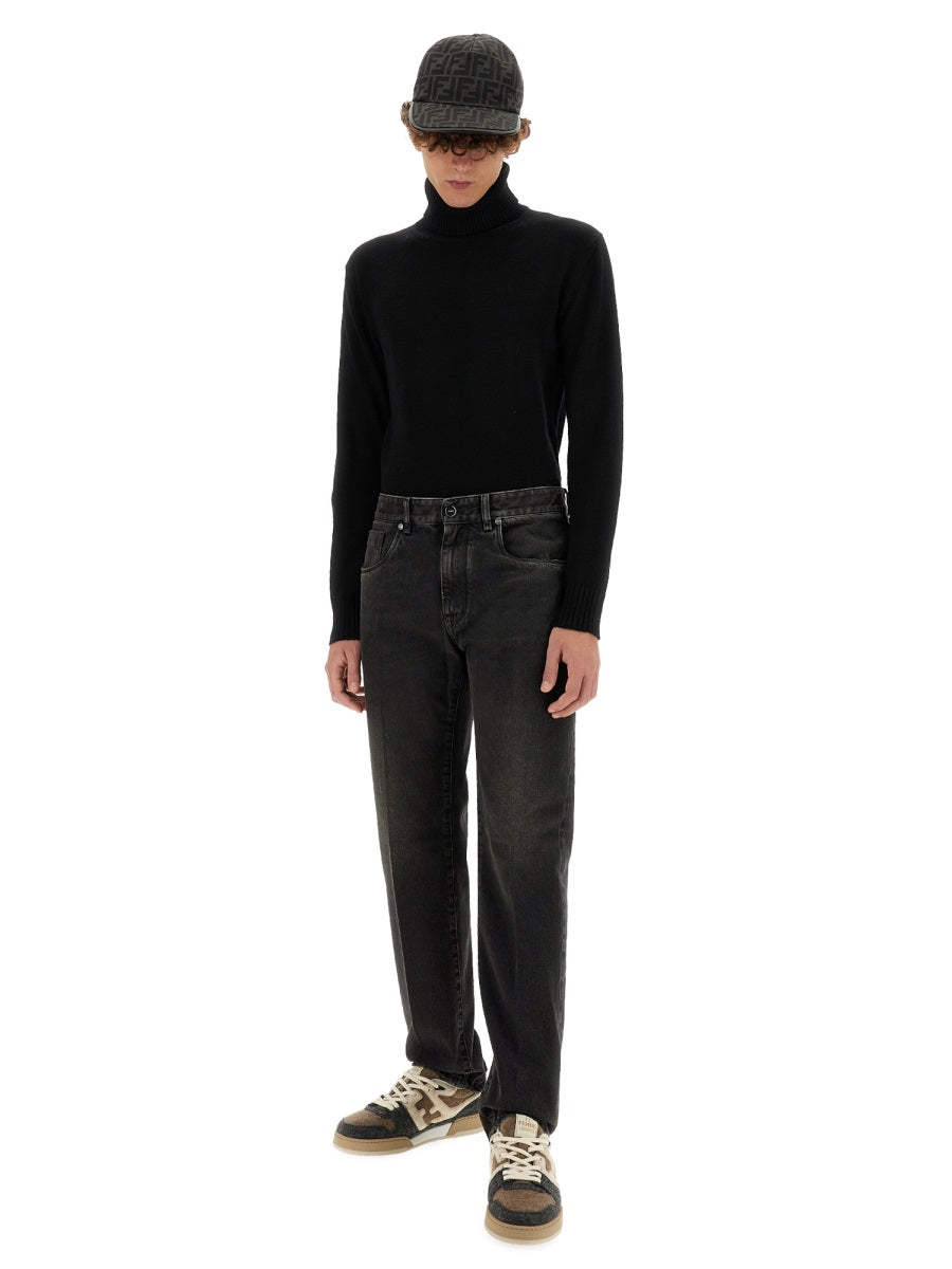 Fendi pants luxury designer piece front view