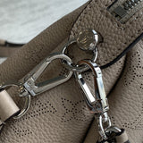  streamlined structured bag detail view showing craftsmanship 8