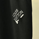 Front view of Louis Vuitton luxury clothing with contemporary cut