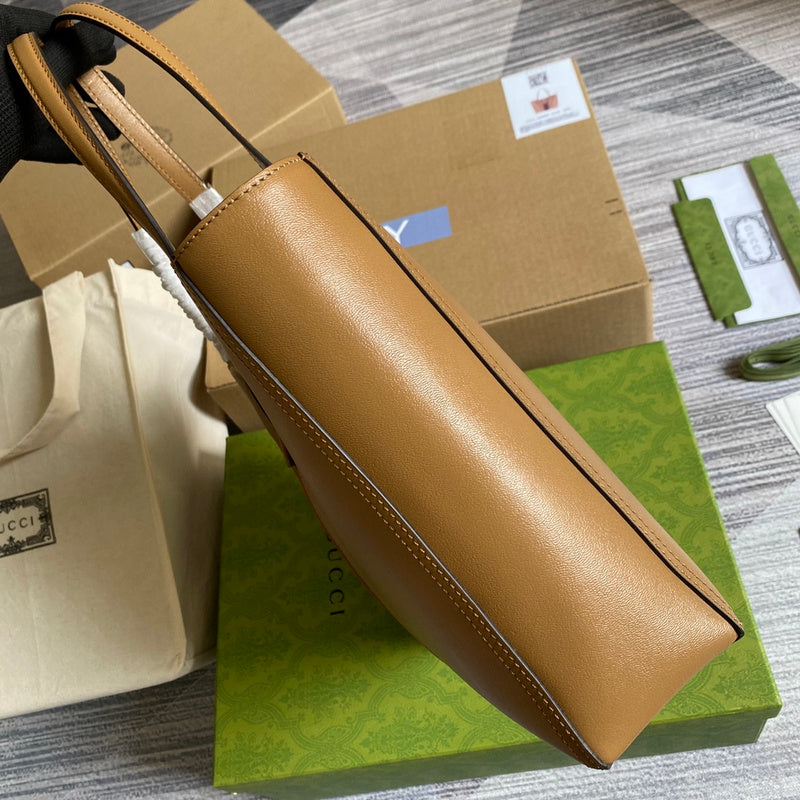 Interior view of modern everyday-luxe women's handbag – women's luxury accessory