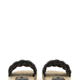 Bottega Veneta premium sandals detail and craftsmanship close-up
