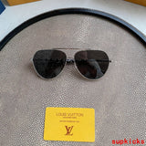 Side view of Louis Vuitton unisex sunglasses