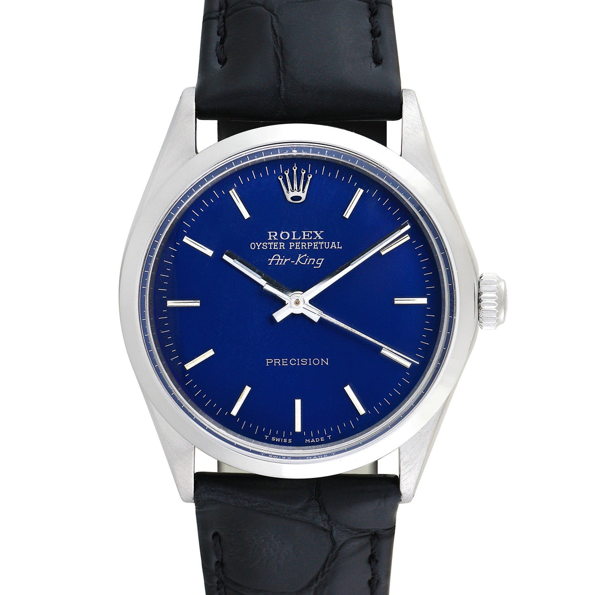 Side view of Rolex men's watch