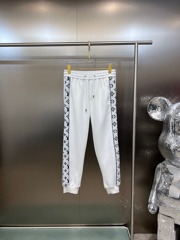 Front view of Louis Vuitton luxury clothing with runway-inspired design
