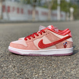 Nike sneakers detailed view showing premium designer craftsmanship
