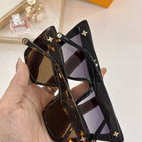 Lifestyle view of Louis Vuitton unisex sunglasses