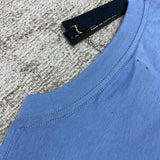 Close-up of Amiri t-shirt craftsmanship