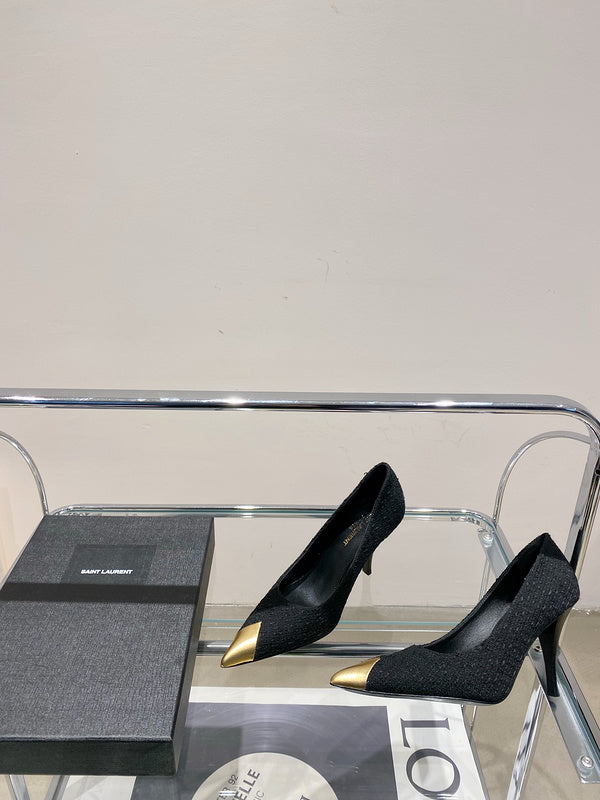 Front view of Saint Laurent luxury piece style No.002