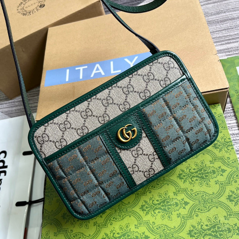 Front view of elevated structured women's handbag – women's designer-style accessory