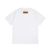 Side profile of Louis Vuitton cotton t-shirt with contemporary cut