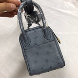 Close-up detail of curated bag design