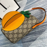 Top view of statement premium women's handbag – women's statement bag