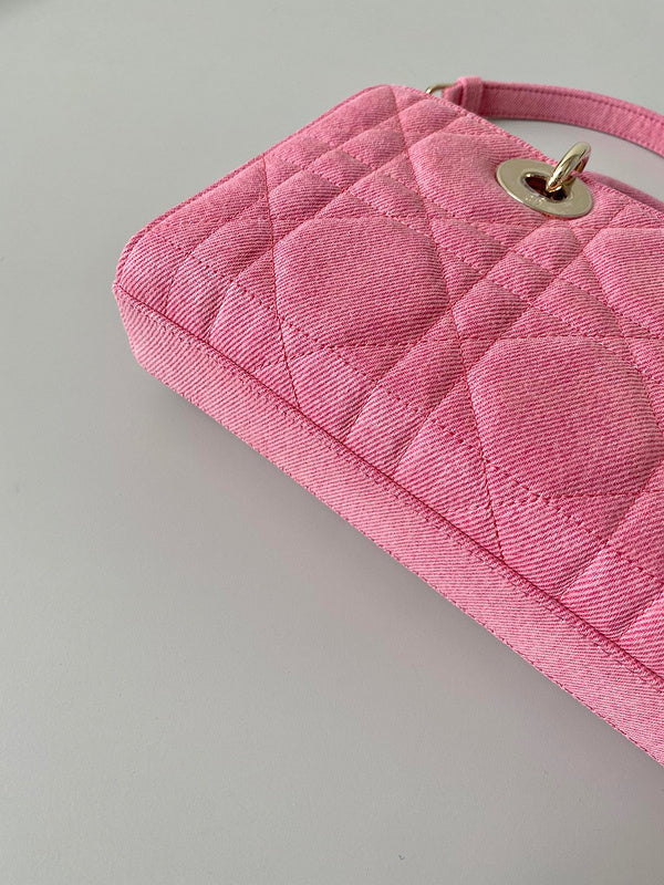 Styled lifestyle shot of refined elevated women's handbag – women's designer-style accessory