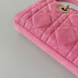 Styled lifestyle shot of refined elevated women's handbag – women's designer-style accessory