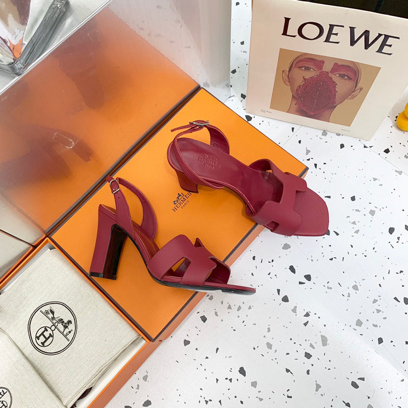 Hermes sandals Style 147 - back heel detail