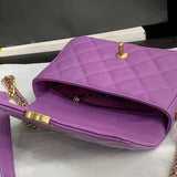 Zivas Charm Sleek Silhouette Luxury Handbag (Signature Shape & Finish) – Back View