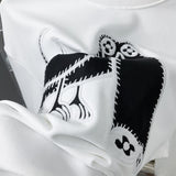 Back view of Louis Vuitton luxury clothing with streetwear-inspired cut