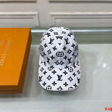 Close-up detail view of Louis Vuitton unisex cap