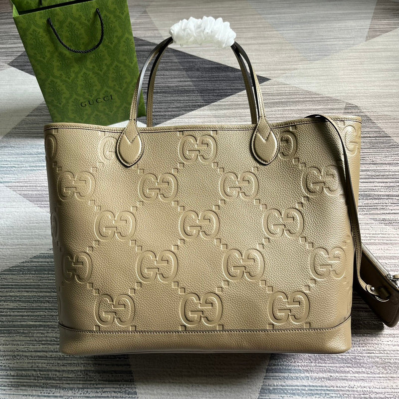 Front view of signature elevated women's handbag – women's statement bag