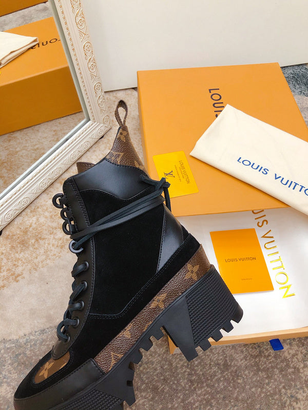 Louis Vuitton luxury shoes detail view — premium authentic designer style