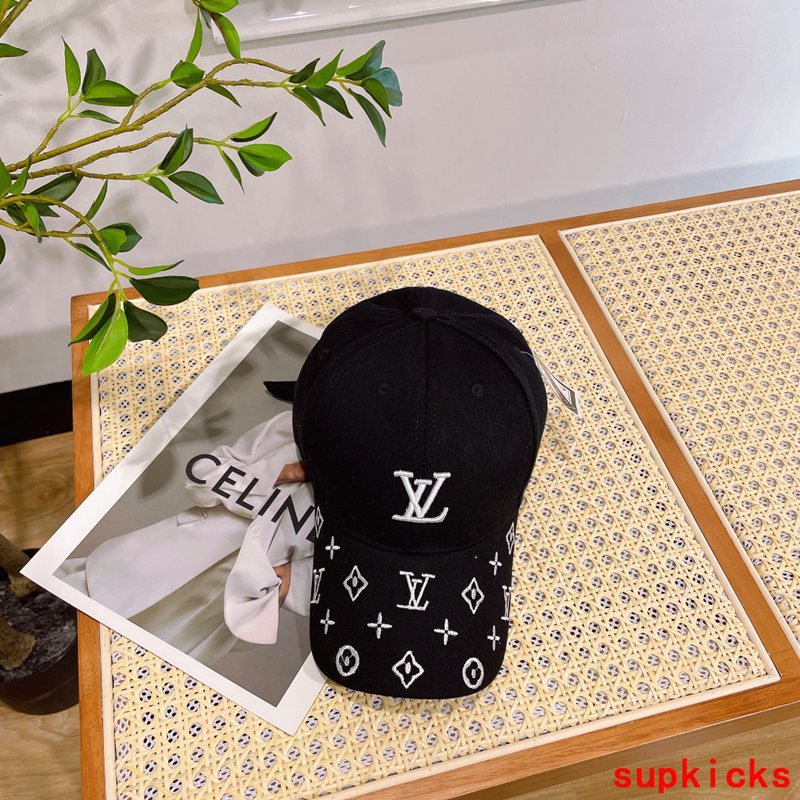 Side view of Louis Vuitton unisex cap