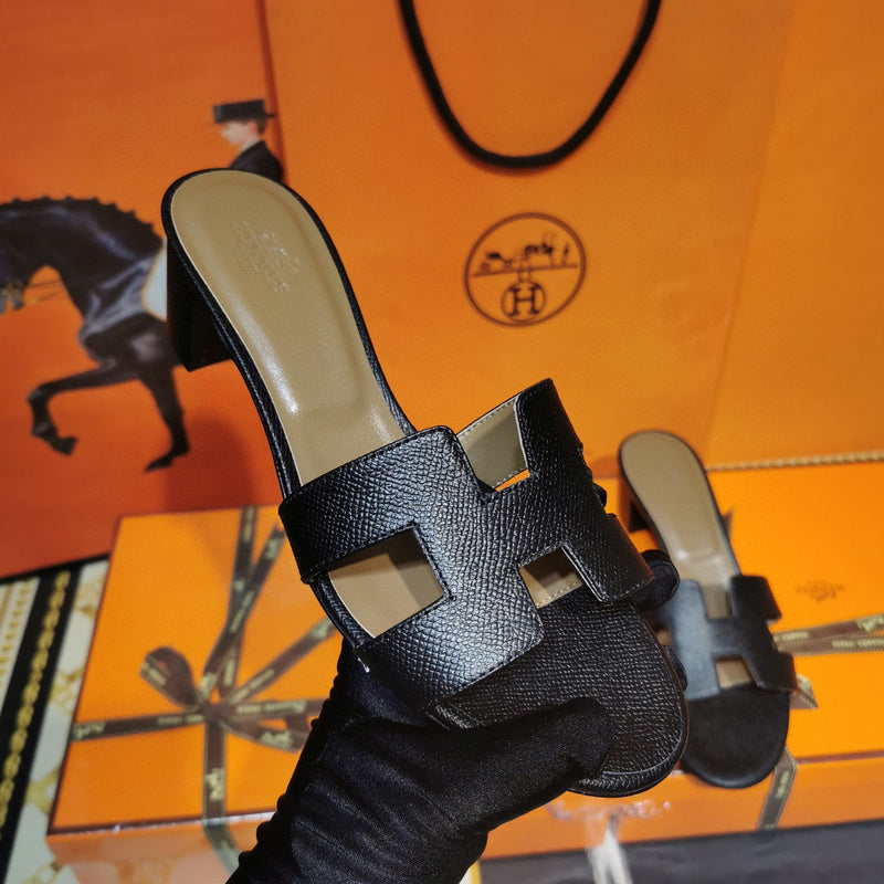 Hermès White Crisscross Strap Sandals - Side Profile View