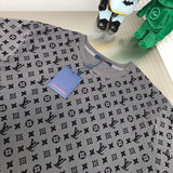 Side profile of Louis Vuitton cotton t-shirt with relaxed-fit cut
