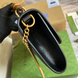Handle and strap detail of polished statement women's handbag – women's premium purse