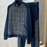 Front view of Louis Vuitton luxury clothing with runway-inspired design
