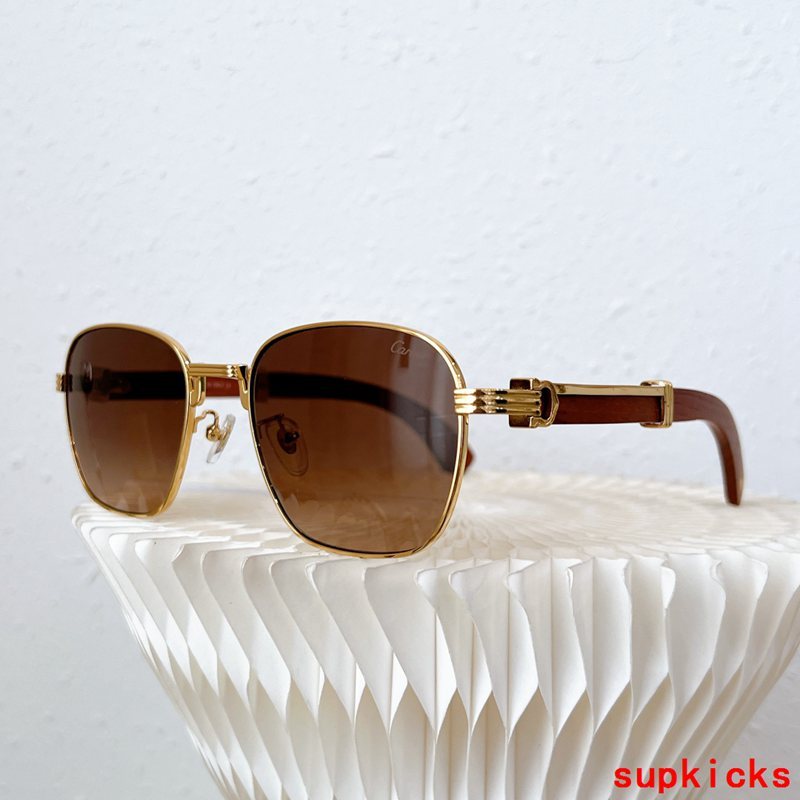 Full view of Cartier unisex sunglasses