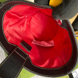 Close-up detail of everyday-luxe chic women's handbag – women's luxury handbag