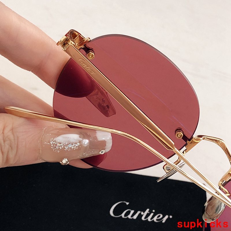Side view of Cartier unisex sunglasses