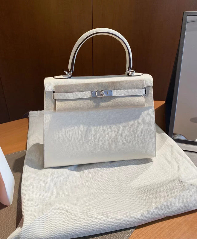 Streamlined bag shown from front angle