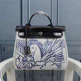 Close-up detail of minimalist bag design