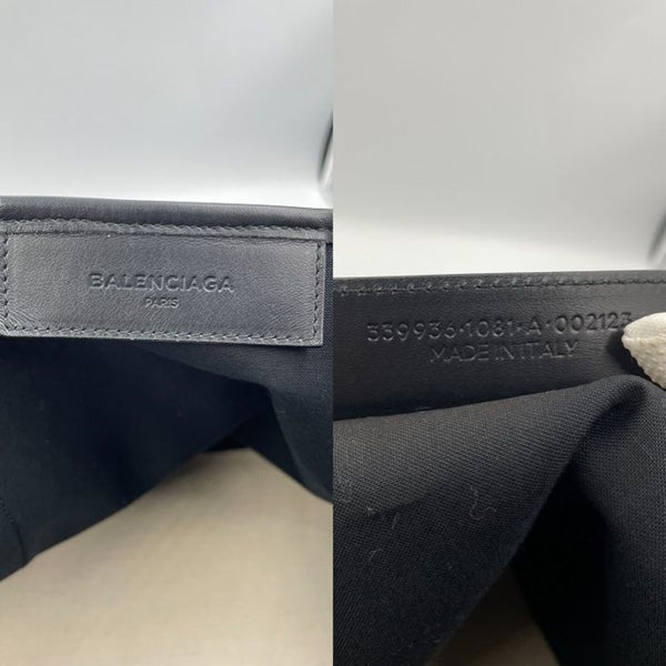 Balenciaga Navy Cabas Tote | Luxury Canvas Tote Bag